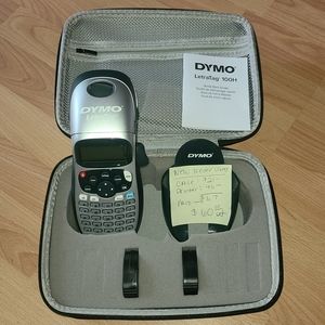 DYMO LetraTag LT-100H Handheld Label Maker w/Case (NWOT)